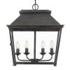 Abingdon Collection 4-Light Antique Black Iron Pendant by Golden Lighting -Golden Lighting Shop antique black iron golden lighting chandeliers 0804 4p abi 64 1000
