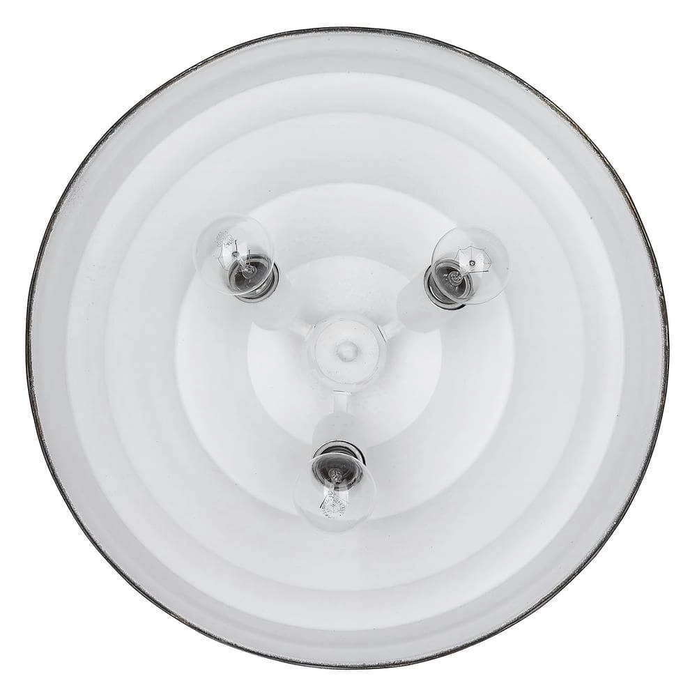 Keating 3- Light Antique Black Iron Pendant Light by Golden Lighting 7 Keating 3- Light Antique Black Iron Pendant Light by Golden Lighting - Image 5