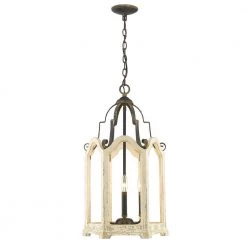 Octavia 4-Light Antique Black Iron Pendant by Golden Lighting -Golden Lighting Shop antique black iron golden lighting chandeliers 0832 4p abi c3 1000