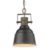 Quarry 1-Light Antique Black Iron Standard Pendant by Golden Lighting 1 Quarry 1-Light Antique Black Iron Standard Pendant by Golden Lighting -Golden Lighting Shop antique black iron golden lighting chandeliers 0843 1p abi 64 1000