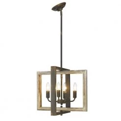 Harvey 4-Light Antique Black Iron Pendant by Golden Lighting 12 Harvey 4-Light Antique Black Iron Pendant by Golden Lighting -Golden Lighting Shop antique black iron golden lighting chandeliers 0859 4p abi 4f 1000