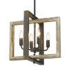 Harvey 4-Light Antique Black Iron Pendant by Golden Lighting -Golden Lighting Shop antique black iron golden lighting chandeliers 0859 4p abi 64 1000