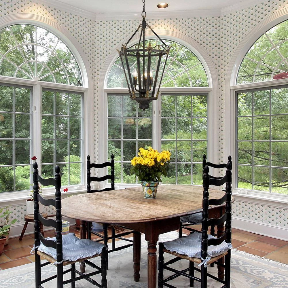 Matilda 3-Light Antique Black Iron Pendant by Golden Lighting 4 Matilda 3-Light Antique Black Iron Pendant by Golden Lighting - Image 2