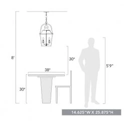 Christoff 4-Light Antique Black Iron Candle-Style Pendant by Golden Lighting 15 Christoff 4-Light Antique Black Iron Candle-Style Pendant by Golden Lighting -Golden Lighting Shop antique black iron golden lighting chandeliers 0888 4p abi 76 1000