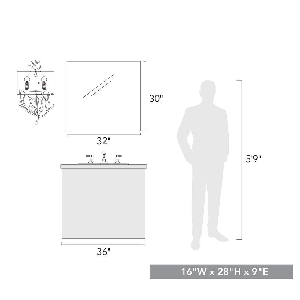 Esmay 4.88 in. Antique Black Iron Sconce with Antique Black Iron Shade by Golden Lighting 7 Esmay 4.88 in. Antique Black Iron Sconce with Antique Black Iron Shade by Golden Lighting - Image 6