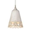 Eloise 1-Light Antique Ivory Pendant with Antique Ivory Shade by Golden Lighting 2 Eloise 1-Light Antique Ivory Pendant with Antique Ivory Shade by Golden Lighting -Golden Lighting Shop antique ivory golden lighting chandeliers 0883 s ai 64 1000