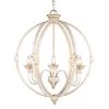 Jules Collection 6-Light Antique Ivory Chandelier by Golden Lighting -Golden Lighting Shop antique ivory golden lighting chandeliers 0892 6 ai 64 1000