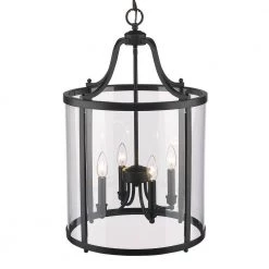 Payton 4-Light Black Pendant by Golden Lighting 10 Payton 4-Light Black Pendant by Golden Lighting -Golden Lighting Shop black golden lighting chandeliers 1157 4p blk c3 1000