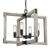 Lowell 4-Light Black Chandelier by Golden Lighting 2 Lowell 4-Light Black Chandelier by Golden Lighting -Golden Lighting Shop black golden lighting chandeliers 7808 4 blk 64 1000