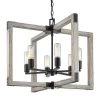 Lowell 6-Light Black Chandelier by Golden Lighting 2 Lowell 6-Light Black Chandelier by Golden Lighting -Golden Lighting Shop black golden lighting chandeliers 7808 6 blk 64 1000