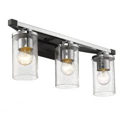 Mercer 3-Light Black Bath Light by Golden Lighting 11 Mercer 3-Light Black Bath Light by Golden Lighting -Golden Lighting Shop black golden lighting vanity lighting 4309 ba3 blk sd 4f 1000