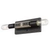 Lowell 2-Light Black Wall Scone by Golden Lighting