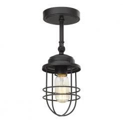 Seaport Collection 1-Light Black Sconce Bath Vanity Light by Golden Lighting 10 Seaport Collection 1-Light Black Sconce Bath Vanity Light by Golden Lighting -Golden Lighting Shop black golden lighting vanity lighting 9808 1w blk 4f 1000