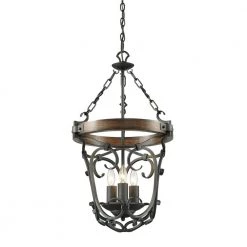 Vargas Collection 3-Light Black Iron Pendant by Golden Lighting 9 Vargas Collection 3-Light Black Iron Pendant by Golden Lighting -Golden Lighting Shop black iron golden lighting chandeliers 823pmpbi c3 1000
