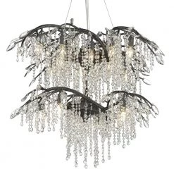 Autumn Twilight 18-Light Black Iron Crystal Chandelier by Golden Lighting 9 Autumn Twilight 18-Light Black Iron Crystal Chandelier by Golden Lighting -Golden Lighting Shop black iron golden lighting chandeliers 9903 18 bi 4f 1000