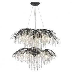 Autumn Twilight 18-Light Black Iron Crystal Chandelier by Golden Lighting 8 Autumn Twilight 18-Light Black Iron Crystal Chandelier by Golden Lighting -Golden Lighting Shop black iron golden lighting chandeliers 9903 18 bi c3 1000