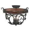 Madera 3-Light Black Iron Semi-Flush by Golden Lighting 2 Madera 3-Light Black Iron Semi-Flush by Golden Lighting -Golden Lighting Shop black iron golden lighting flush mount lights 1821 3sf bi 64 1000