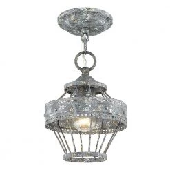 Ferris Collection 1-Light Blue Verde Patina Mini Semi-Flush Mount by Golden Lighting 5 Ferris Collection 1-Light Blue Verde Patina Mini Semi-Flush Mount by Golden Lighting -Golden Lighting Shop blue verde patina golden lighting flush mount lights 7856 1sf vp c3 1000