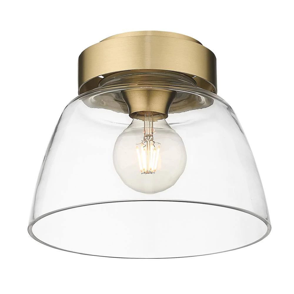 10 in. Remy Flush Mount by Golden Lighting 5 10 in. Remy Flush Mount by Golden Lighting - Image 3