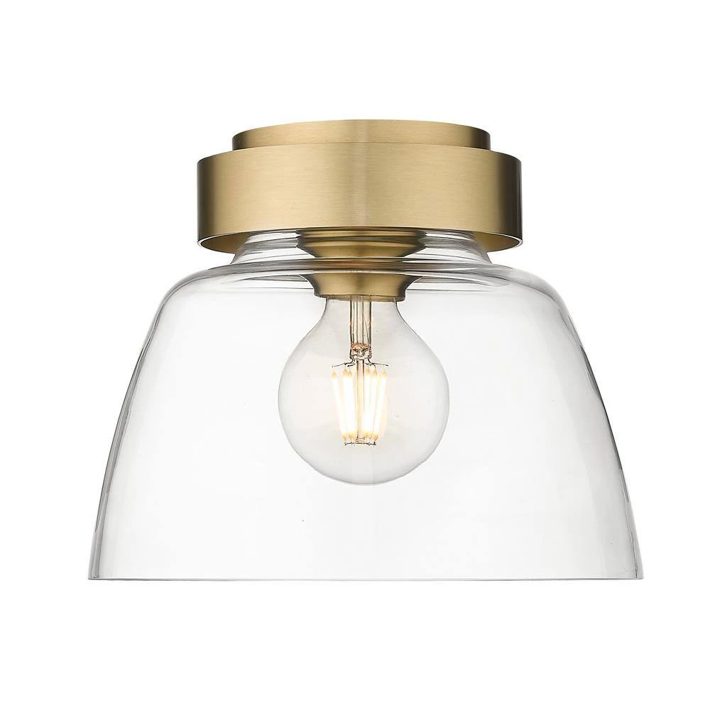 10 in. Remy Flush Mount by Golden Lighting 4 10 in. Remy Flush Mount by Golden Lighting - Image 2