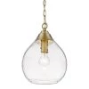 Ariella 1-Light Brushed Champagne Bronze Mini Pendant with Glass Shade by Golden Lighting -Golden Lighting Shop brushed champagne bronze golden lighting pendant lights 1094 s bcb hcg 64 1000