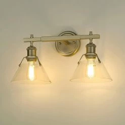 Orwell 2-Light Brushed Champagne Bronze Bath Vanity by Golden Lighting 10 Orwell 2-Light Brushed Champagne Bronze Bath Vanity by Golden Lighting -Golden Lighting Shop brushed champagne bronze golden lighting vanity lighting 3306 ba2 bcb clr 1f 1000