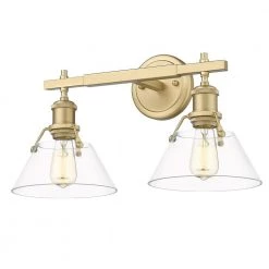 Orwell 2-Light Brushed Champagne Bronze Bath Vanity by Golden Lighting 9 Orwell 2-Light Brushed Champagne Bronze Bath Vanity by Golden Lighting -Golden Lighting Shop brushed champagne bronze golden lighting vanity lighting 3306 ba2 bcb clr 4f 1000