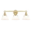 Orwell 4.88 in. 3-Light Brushed Champagne Bronze Vanity Light by Golden Lighting 1 Orwell 4.88 in. 3-Light Brushed Champagne Bronze Vanity Light by Golden Lighting -Golden Lighting Shop brushed champagne bronze golden lighting vanity lighting 3306 ba3 bcb op 64 1000