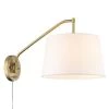 Ryleigh 0.75 in. 1-Light Brushed Champagne Bronze Sconce by Golden Lighting