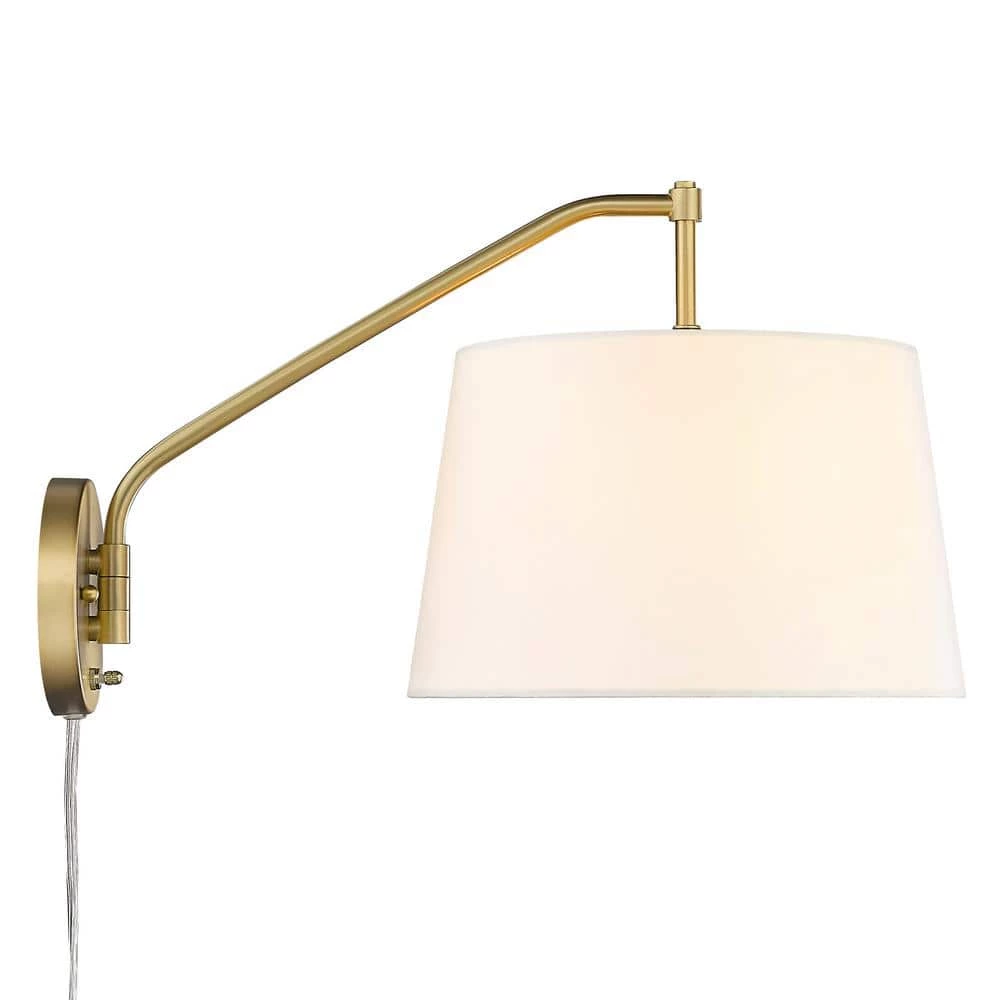 Ryleigh 0.75 in. 1-Light Brushed Champagne Bronze Sconce by Golden Lighting 4 Ryleigh 0.75 in. 1-Light Brushed Champagne Bronze Sconce by Golden Lighting - Image 2