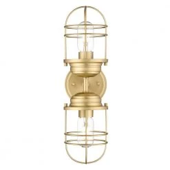 Seaport 4.63 in. Brushed Champagne Bronze Sconce by Golden Lighting -Golden Lighting Shop brushed champagne bronze golden lighting vanity lighting 9808 2w bcb 1f 1000