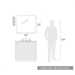 Seaport 4.63 in. Brushed Champagne Bronze Sconce by Golden Lighting -Golden Lighting Shop brushed champagne bronze golden lighting vanity lighting 9808 2w bcb fa 1000