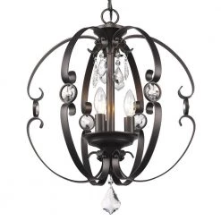Ella 3-Light Brushed Etruscan Bronze Pendant by Golden Lighting 7 Ella 3-Light Brushed Etruscan Bronze Pendant by Golden Lighting -Golden Lighting Shop brushed etruscan bronze golden lighting chandeliers 1323 3p ebb c3 1000