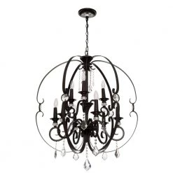 Ella 9-Light Brushed Etruscan Bronze Chandelier by Golden Lighting 16 Ella 9-Light Brushed Etruscan Bronze Chandelier by Golden Lighting -Golden Lighting Shop brushed etruscan bronze golden lighting chandeliers 1323 9 ebb 40 1000
