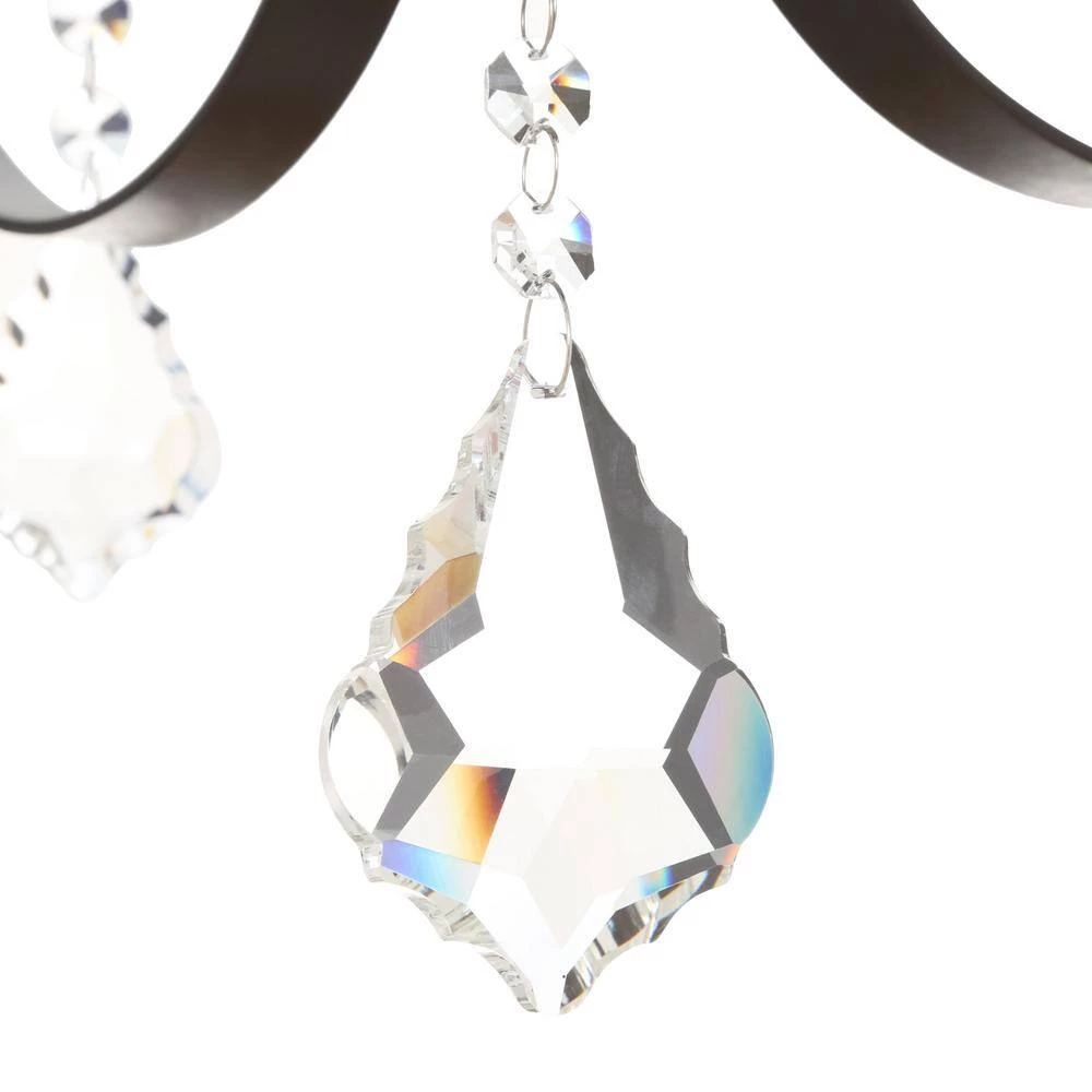 Ella 9-Light Brushed Etruscan Bronze Chandelier by Golden Lighting 9 Ella 9-Light Brushed Etruscan Bronze Chandelier by Golden Lighting - Image 7