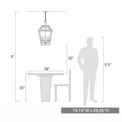 Haiden Collection 4-Light Burnished Chestnut Pendant by Golden Lighting -Golden Lighting Shop burnished chestnut golden lighting chandeliers 0839 4p bc 44 1000
