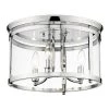 Payton 14.75 in. 3-Light Chrome Flush Mount by Golden Lighting -Golden Lighting Shop chrome golden lighting flush mount lights 1157 fm ch 64 1000