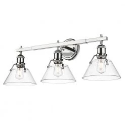 Orwell 3 Light Bath Vanity by Golden Lighting