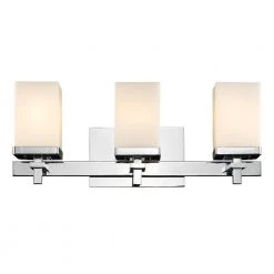 Maddox 3-Light Chrome Bath Light by Golden Lighting -Golden Lighting Shop chrome golden lighting vanity lighting thdddddba3 4f 1000