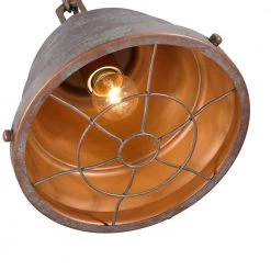 Bartlett 1-Light in Copper Patina Mini Pendant by Golden Lighting -Golden Lighting Shop copper patina golden lighting pendant lights 312smpcp 4f 1000