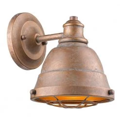 Bartlett 1-Light Copper Patina Bath Light by Golden Lighting 9 Bartlett 1-Light Copper Patina Bath Light by Golden Lighting -Golden Lighting Shop copper patina golden lighting wall sconces 7312 ba1 cp 1f 1000