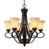 Laurent Collection 6-Light Cordoban Bronze Chandelier by Golden Lighting -Golden Lighting Shop cordoban bronze golden lighting chandeliers 1066mpcdb 64 1000