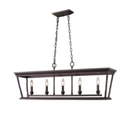 Davenport 5-Light Etruscan Bronze Pendant by Golden Lighting 8 Davenport 5-Light Etruscan Bronze Pendant by Golden Lighting -Golden Lighting Shop etruscan bronze golden lighting chandeliers 4214 lp eb 4f 1000