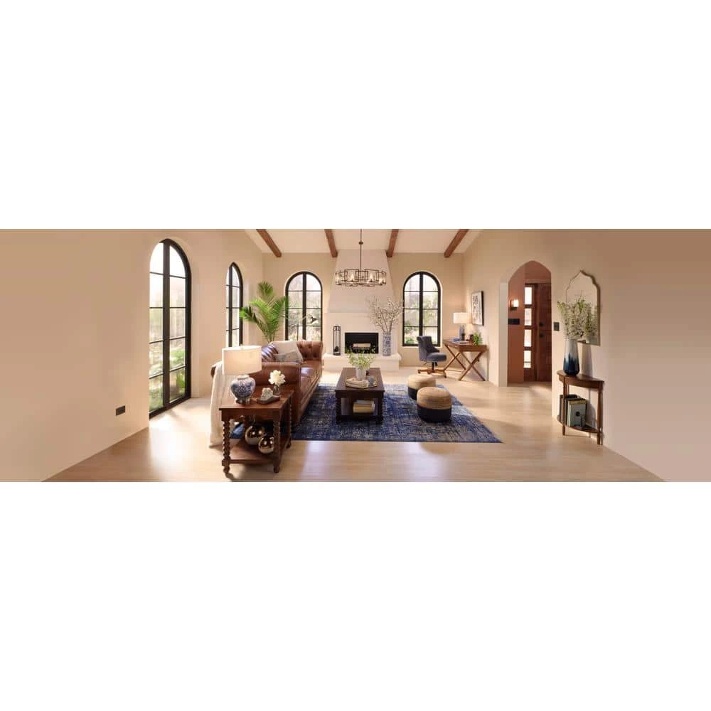 Reddington Collection 8-Light Gunmetal Bronze Chandelier by Golden Lighting 6 Reddington Collection 8-Light Gunmetal Bronze Chandelier by Golden Lighting - Image 4