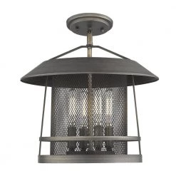 Parsons 4-Light Pendant in Gunmetal Bronze by Golden Lighting 13 Parsons 4-Light Pendant in Gunmetal Bronze by Golden Lighting -Golden Lighting Shop gunmetal bronze golden lighting chandeliers 3285 4p gmt 44 1000