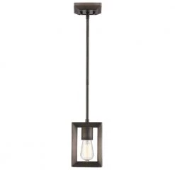 Smyth Collection 1-Light Gunmetal Bronze Mini Pendant by Golden Lighting 10 Smyth Collection 1-Light Gunmetal Bronze Mini Pendant by Golden Lighting -Golden Lighting Shop gunmetal bronze golden lighting pendant lights 073m1lmpgmt 4f 1000