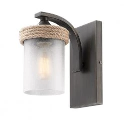 Chatham 1-Light Gunmetal Bronze Bath Vanity Light by Golden Lighting -Golden Lighting Shop gunmetal bronze golden lighting vanity lighting 1048 ba1 gmt cs 1f 1000