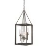 Smyth Collection 3-Light Gunmetal Bronze Pendant by Golden Lighting 2 Smyth Collection 3-Light Gunmetal Bronze Pendant by Golden Lighting -Golden Lighting Shop gunmetal bronze with clear glass golden lighting chandeliers 0733pmpgmt 64 1000
