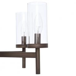 Smyth Collection 6-Light Gunmetal Bronze Chandelier by Golden Lighting -Golden Lighting Shop gunmetal bronze with clear glass golden lighting chandeliers 0736mpgmt 40 1000