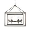 Smyth Collection 6-Light Gunmetal Bronze Chandelier by Golden Lighting 2 Smyth Collection 6-Light Gunmetal Bronze Chandelier by Golden Lighting -Golden Lighting Shop gunmetal bronze with clear glass golden lighting chandeliers 0736mpgmt 64 1000